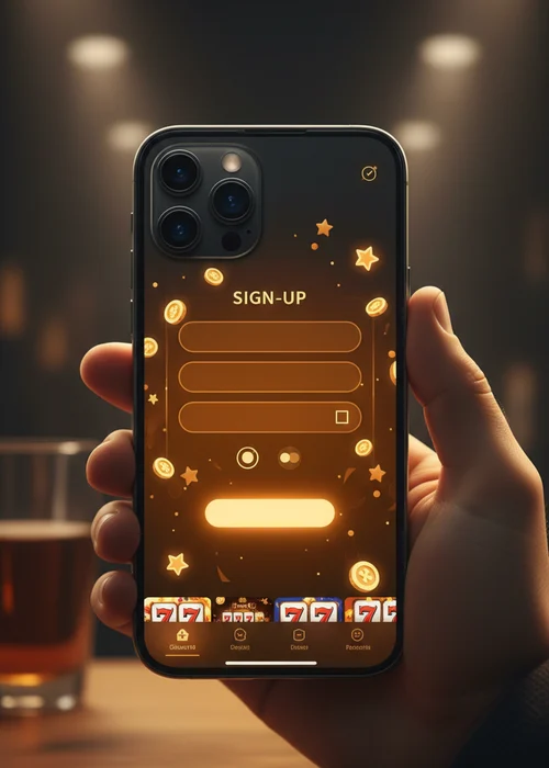 Interface d'inscription simplifiée de Grand Tiger Casino affichant les champs à remplir pour créer un compte rapidement et accéder aux jeux.